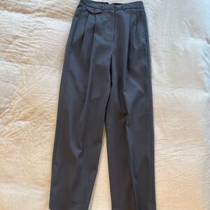 The Frankie Shop High-Rise Pleated Trousers